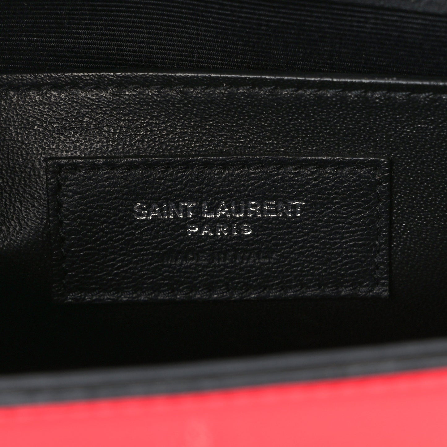 Patent Grain de Poudre Small Monogram Kate Satchel Neon Pink