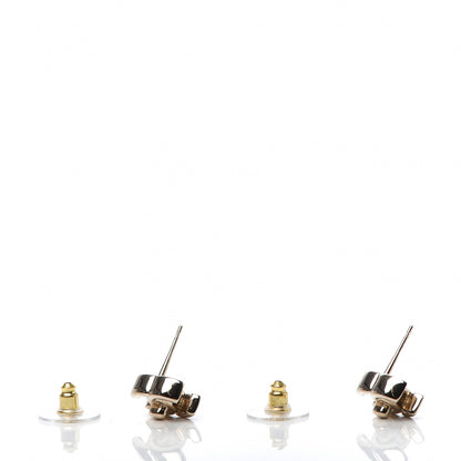 Chanel Metal CC Turnlock Earrings Gold 3 of 5