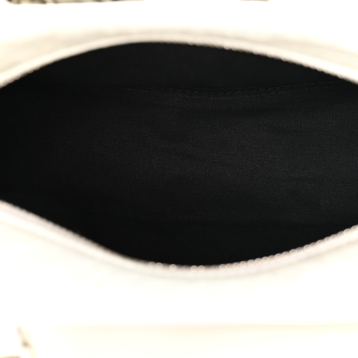 Agneau Arena Neo Cagole Handbag XS Optic White