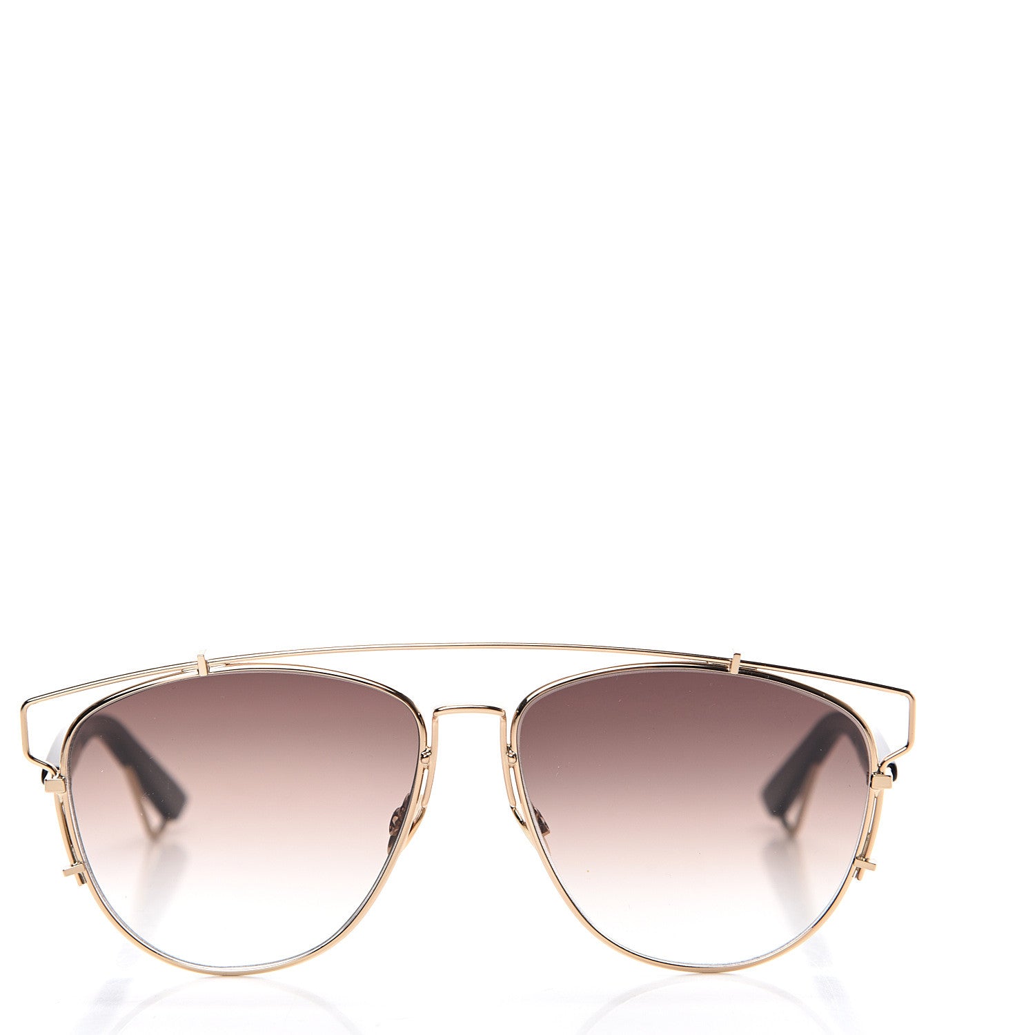 Christian Dior Technologic Sunglasses Gold 2 of 7