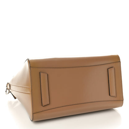 Givenchy Shiny Lord Calfskin Medium Antigona Dark Beige 4 of 10