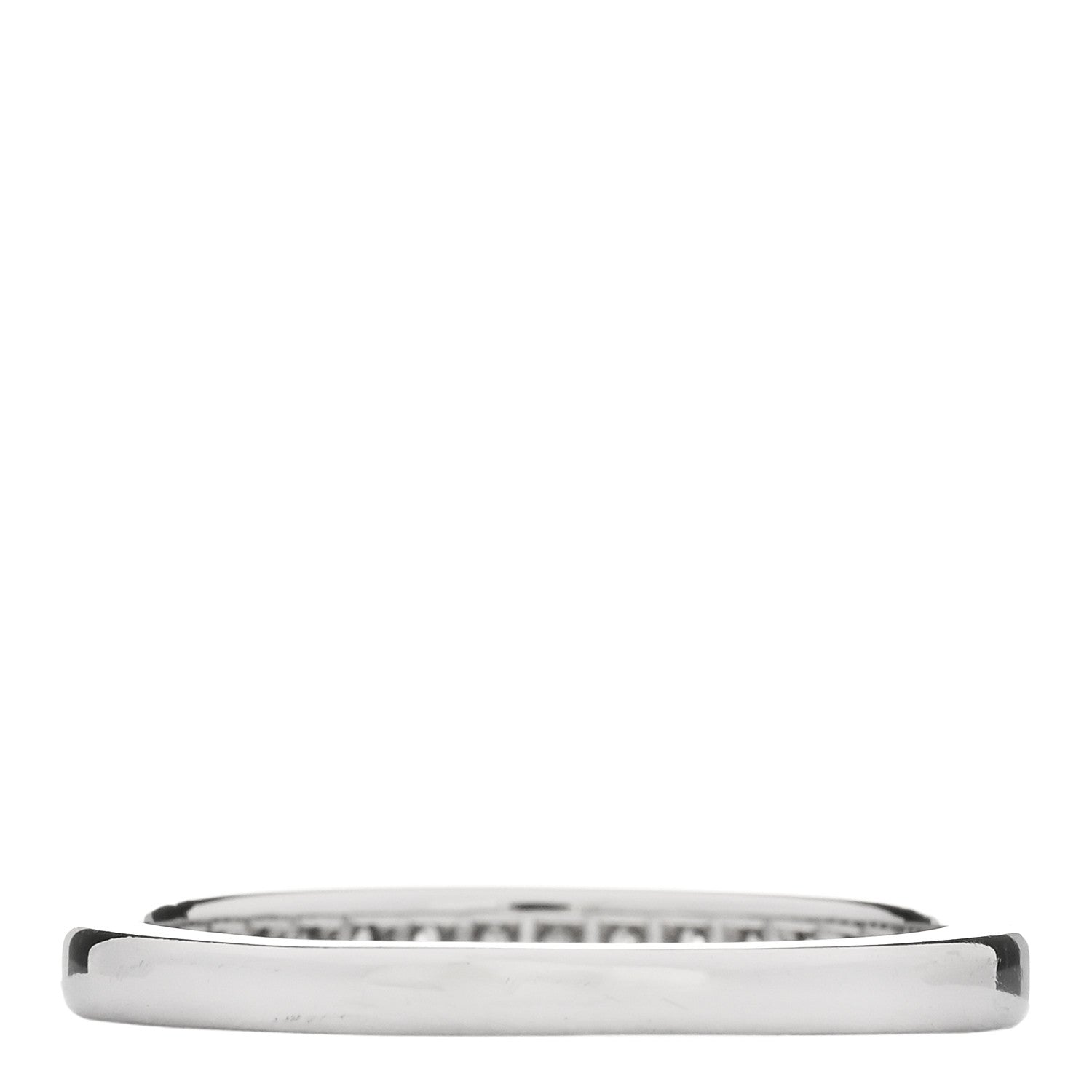 Tiffany Platinum Diamond 2mm Half Circle Wedding Band Ring 50 5.5 3 of 5