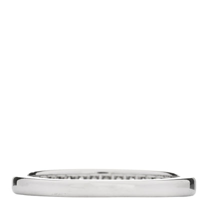 Tiffany Platinum Diamond 2mm Half Circle Wedding Band Ring 50 5.5 3 of 5