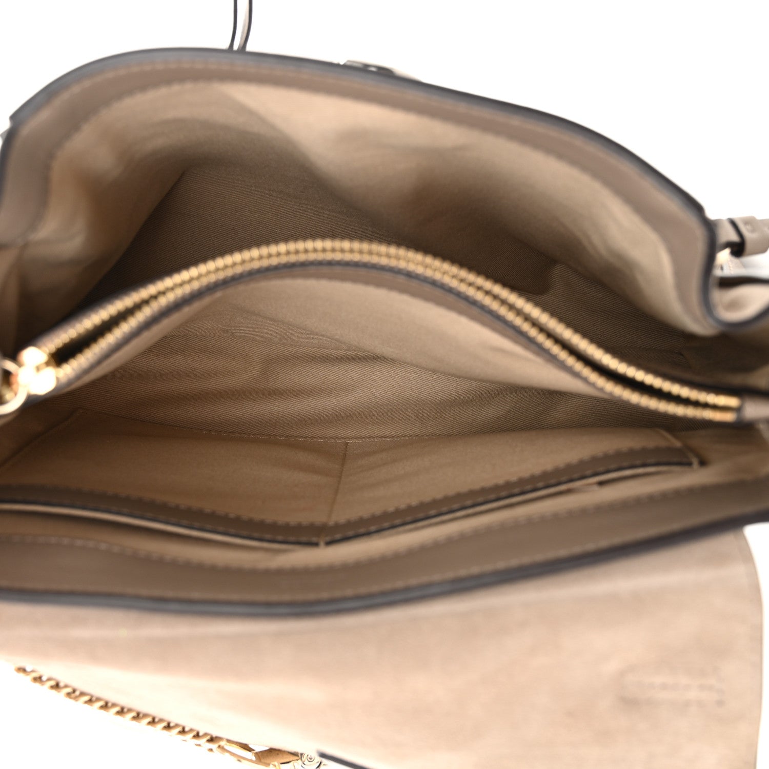 Chloe Calfskin Small Faye Day Shoulder Bag Motty Grey 5 of 10
