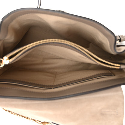 Chloe Calfskin Small Faye Day Shoulder Bag Motty Grey 5 of 10