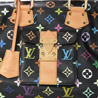 Louis Vuitton Monogram Multicolor Speedy 30 Black 8 of 8