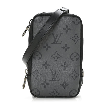 Louis Vuitton Monogram Eclipse Reverse Double Phone Pouch 1 of 8