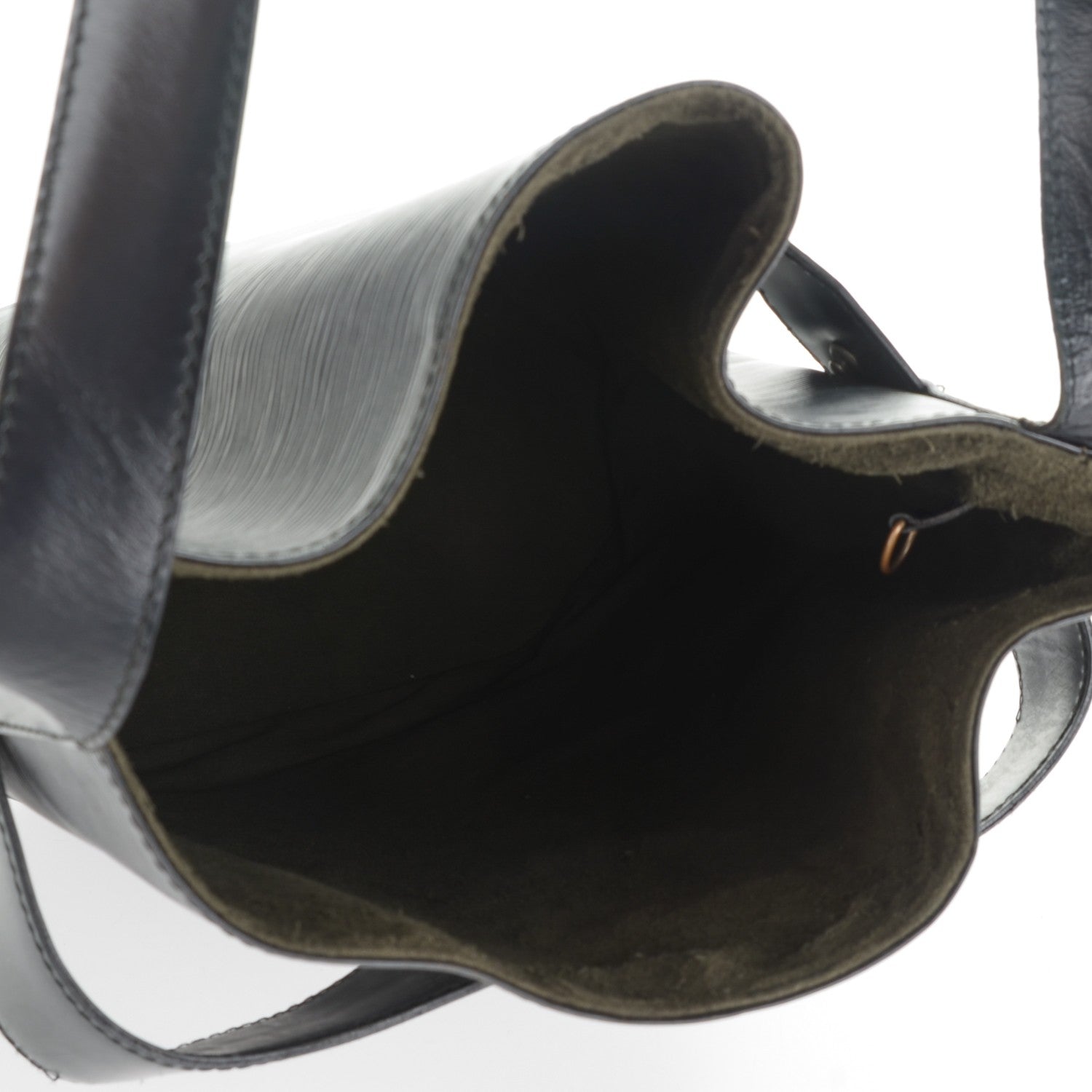 Louis Vuitton Epi Sac D'Epaule Black 6 of 7