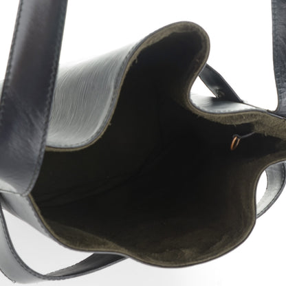 Louis Vuitton Epi Sac D'Epaule Black 6 of 7