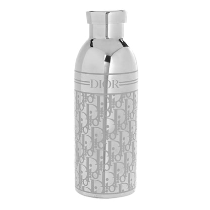 Christian Dior Oblique Stainless Steel Aqua Bottle Platinum 1 of 6