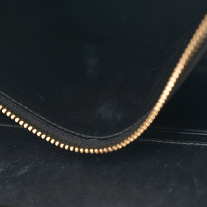 Salvatore Ferragamo Calfskin Medium Studio Bag Black 10 of 10