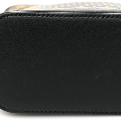 Gucci X SEGA Calfskin GUCCY Stars Mini Dome Shoulder Bag Black Gold 12 of 13