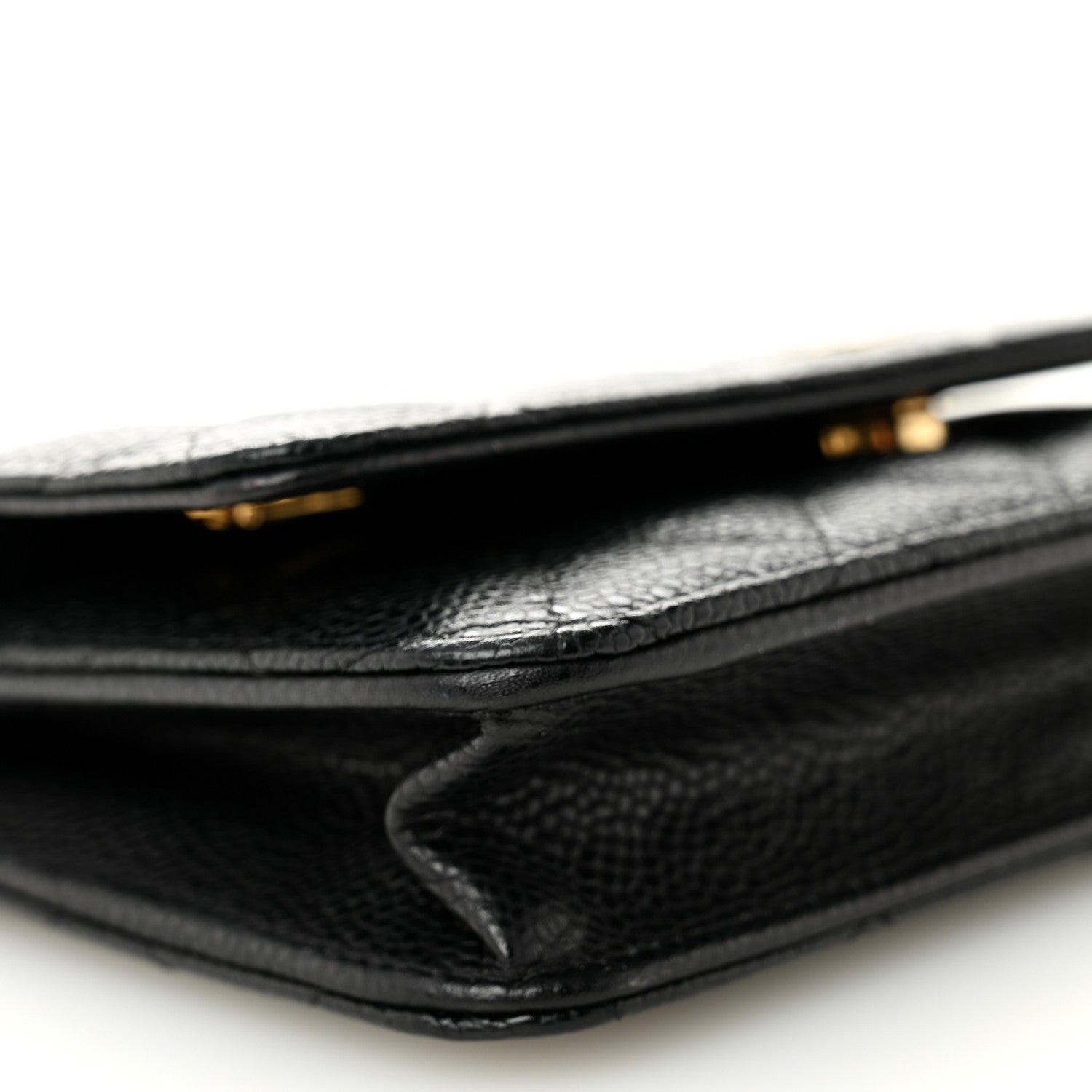 Chanel Caviar Quilted Wallet On Chain WOC Black 9 of 11