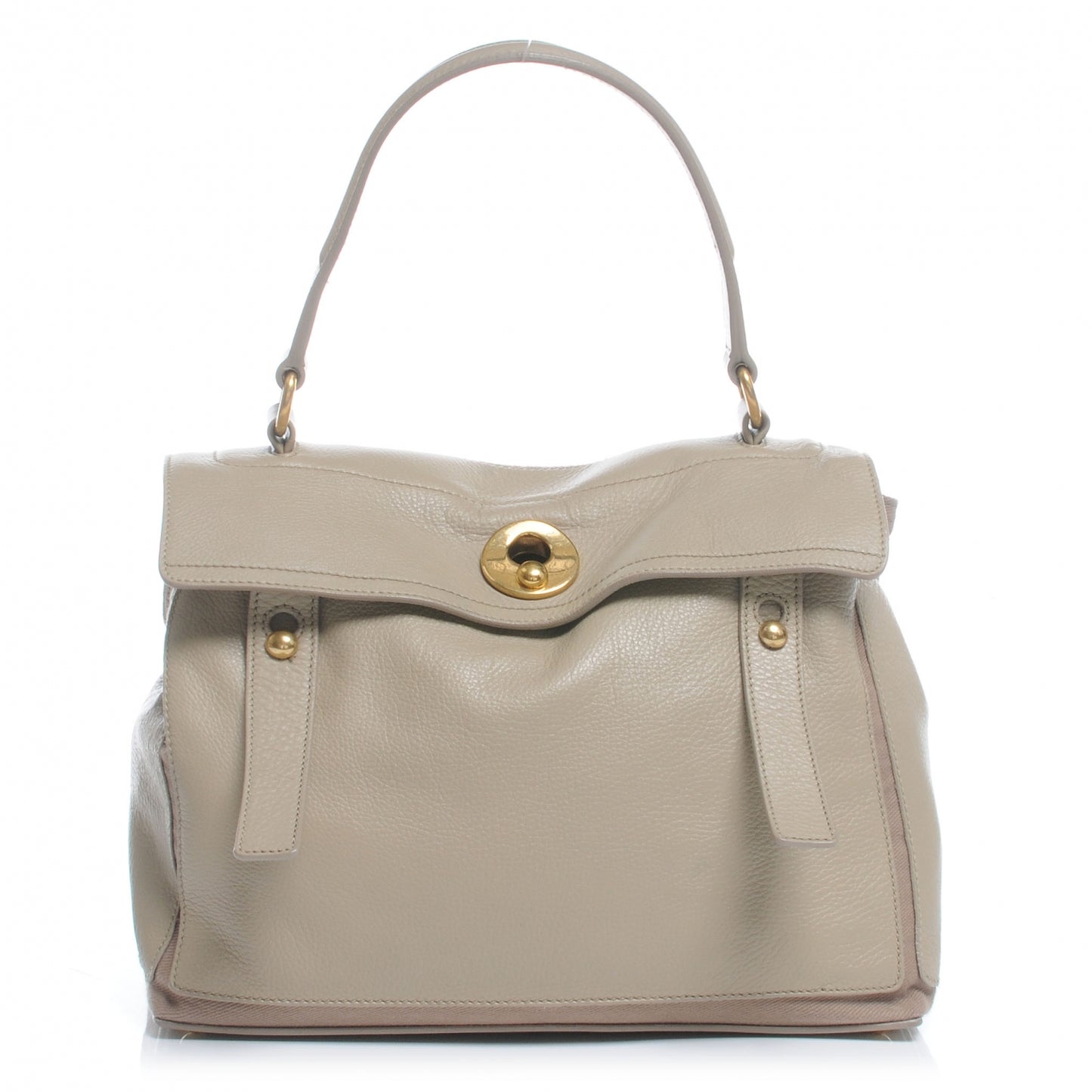 Leather Medium Muse Two Beige