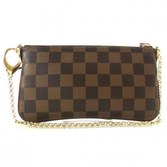 Louis Vuitton Damier Ebene Milla Trunk Pochette 2 of 8