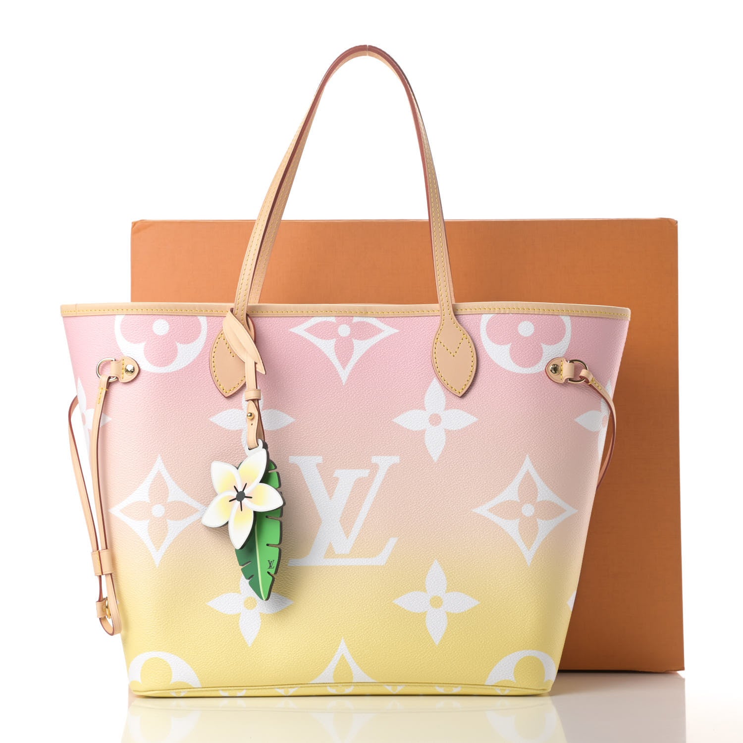 Louis Vuitton Monogram Giant By The Pool Neverfull MM Light Pink 10 of 10