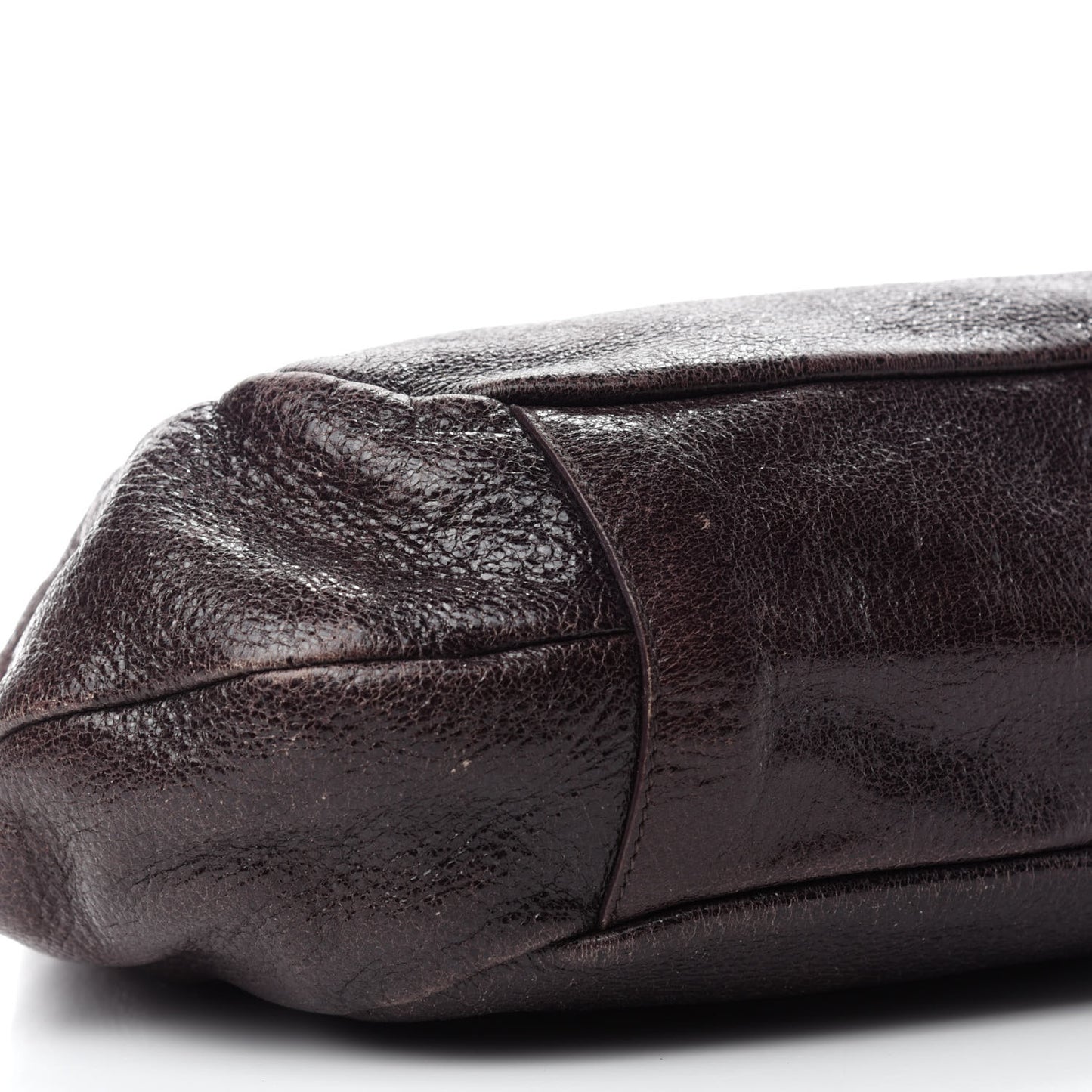 Cervo Lux Chain Hobo Brown