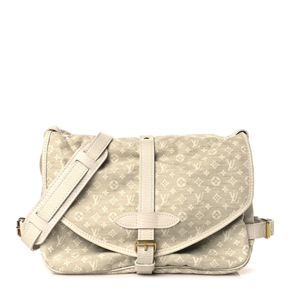 Louis Vuitton Monogram Mini Lin Saumur Dune 1 of 9