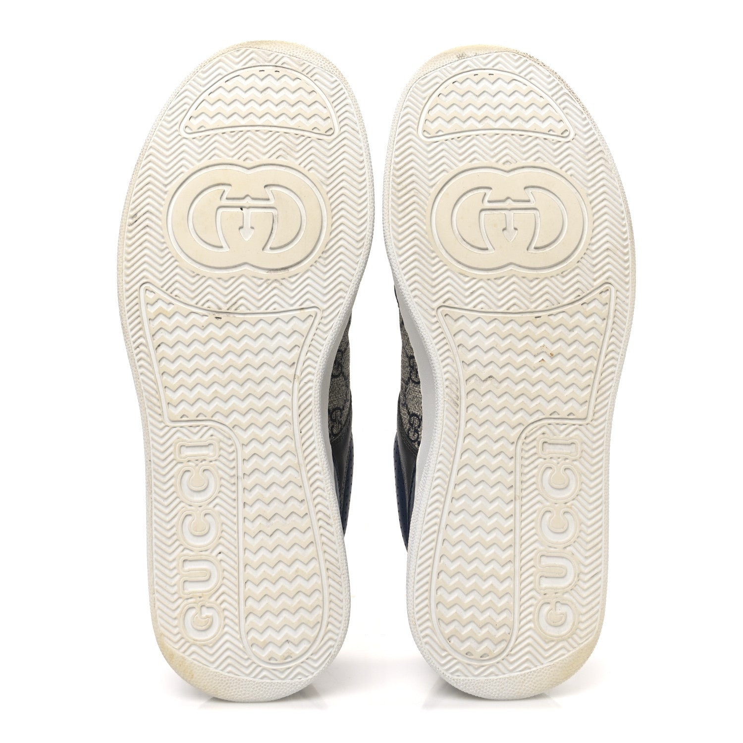 Gucci GG Supreme Calfskin Monogram Mens Interlocking G 55mm Sneakers 9.5 7 of 9