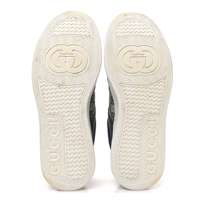 Gucci GG Supreme Calfskin Monogram Mens Interlocking G 55mm Sneakers 9.5 7 of 9