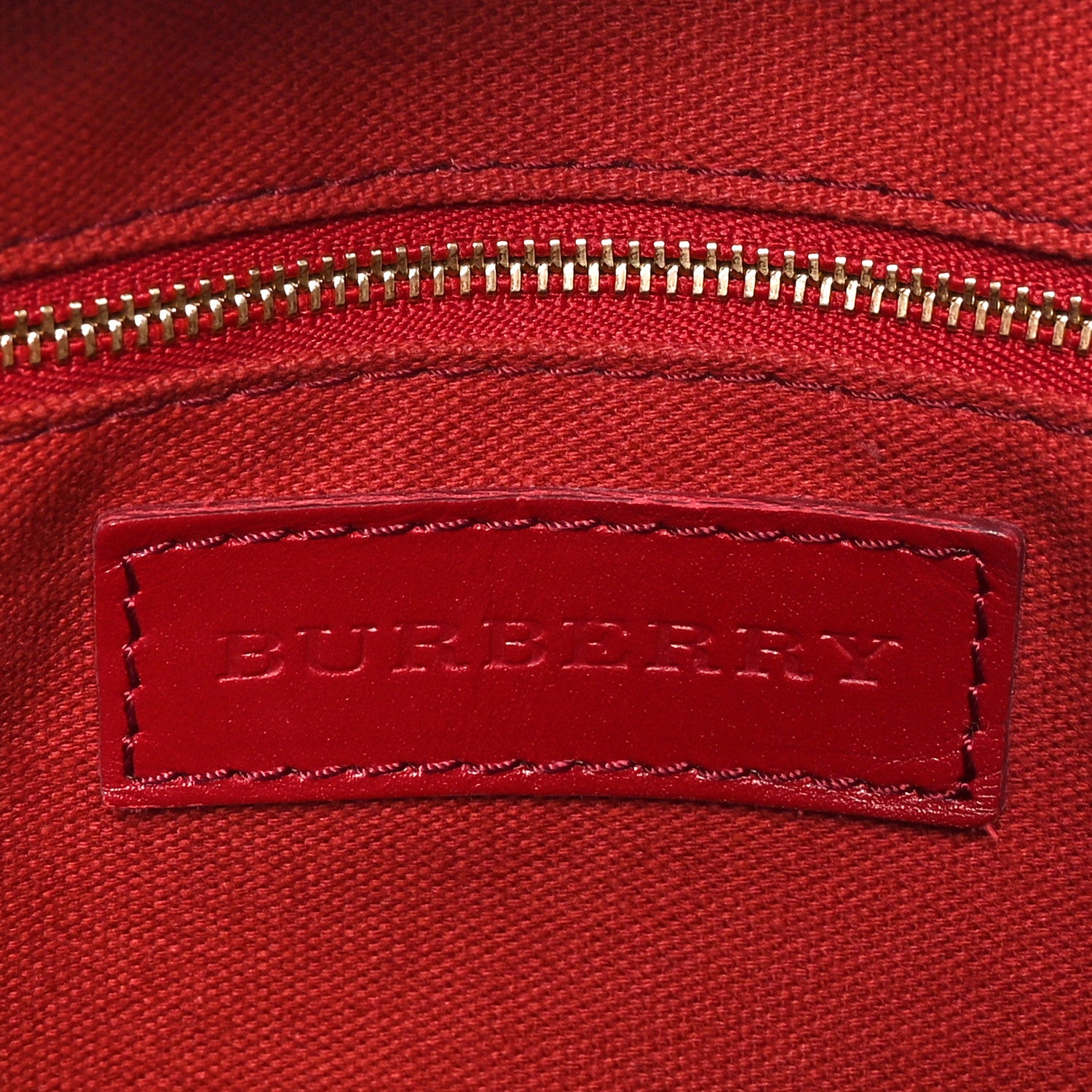 Burberry Haymarket Check Colours Small Gladstone Military Red 6 of 10