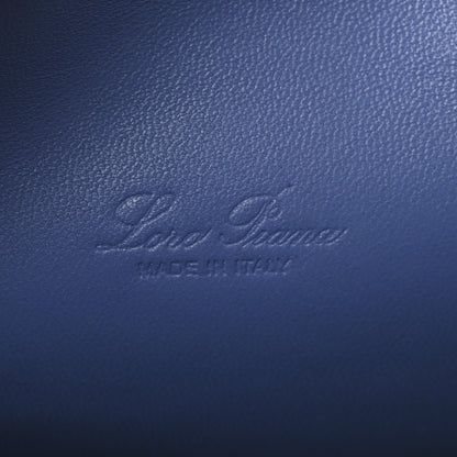 Loro Piana Grained Calfskin L19 Extra Pocket Pouch Cloud Sky 5 of 8