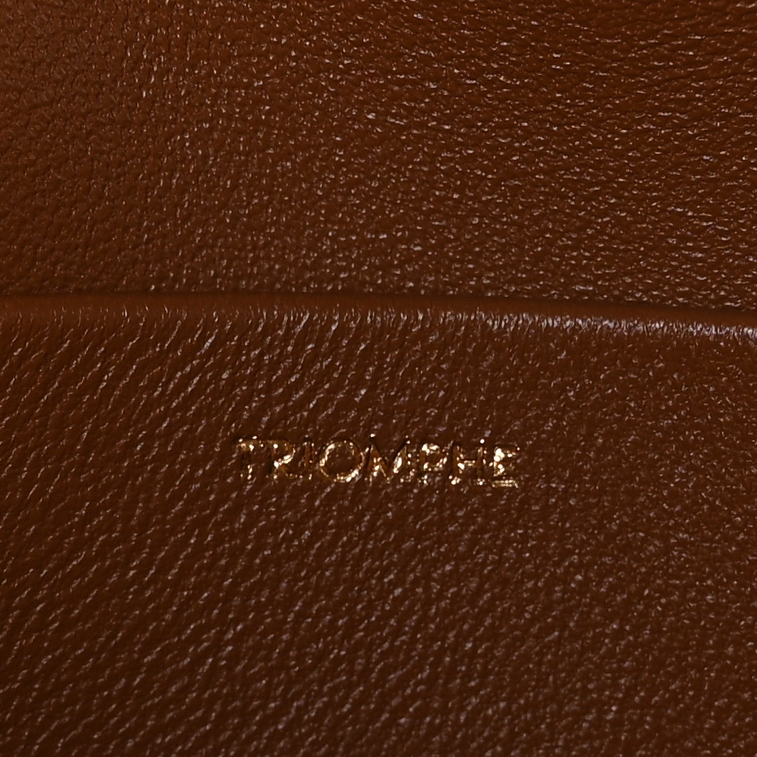 Celine Natural Calfskin Triomphe Shoulder Bag Tan 6 of 9