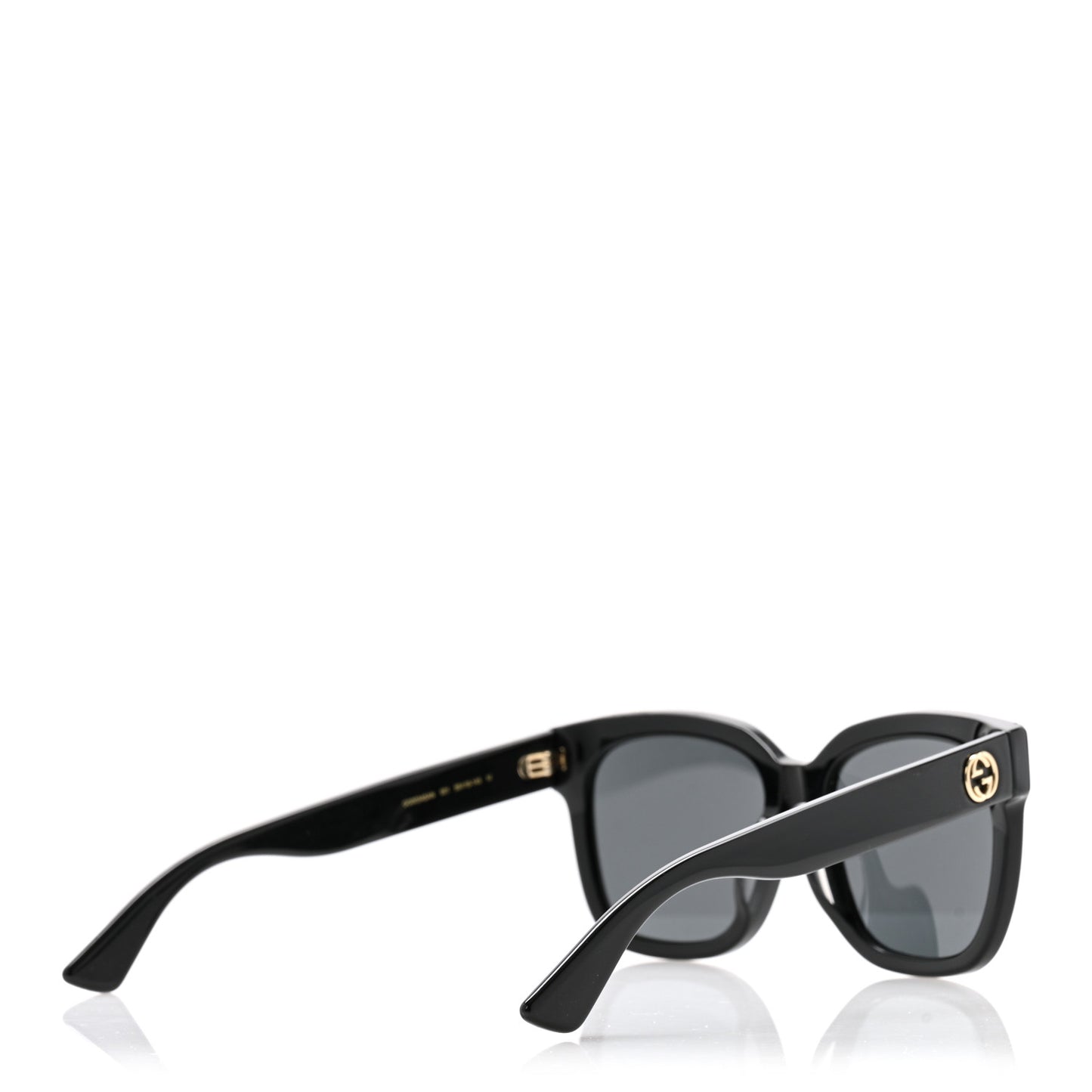 Acetate Square Frame Sunglasses GG0034SAN Black