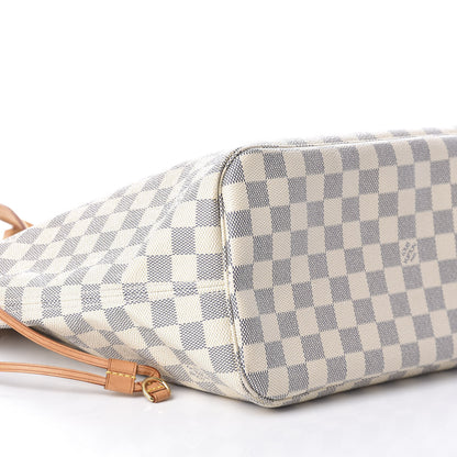 Louis Vuitton Damier Azur Neverfull MM 8 of 9