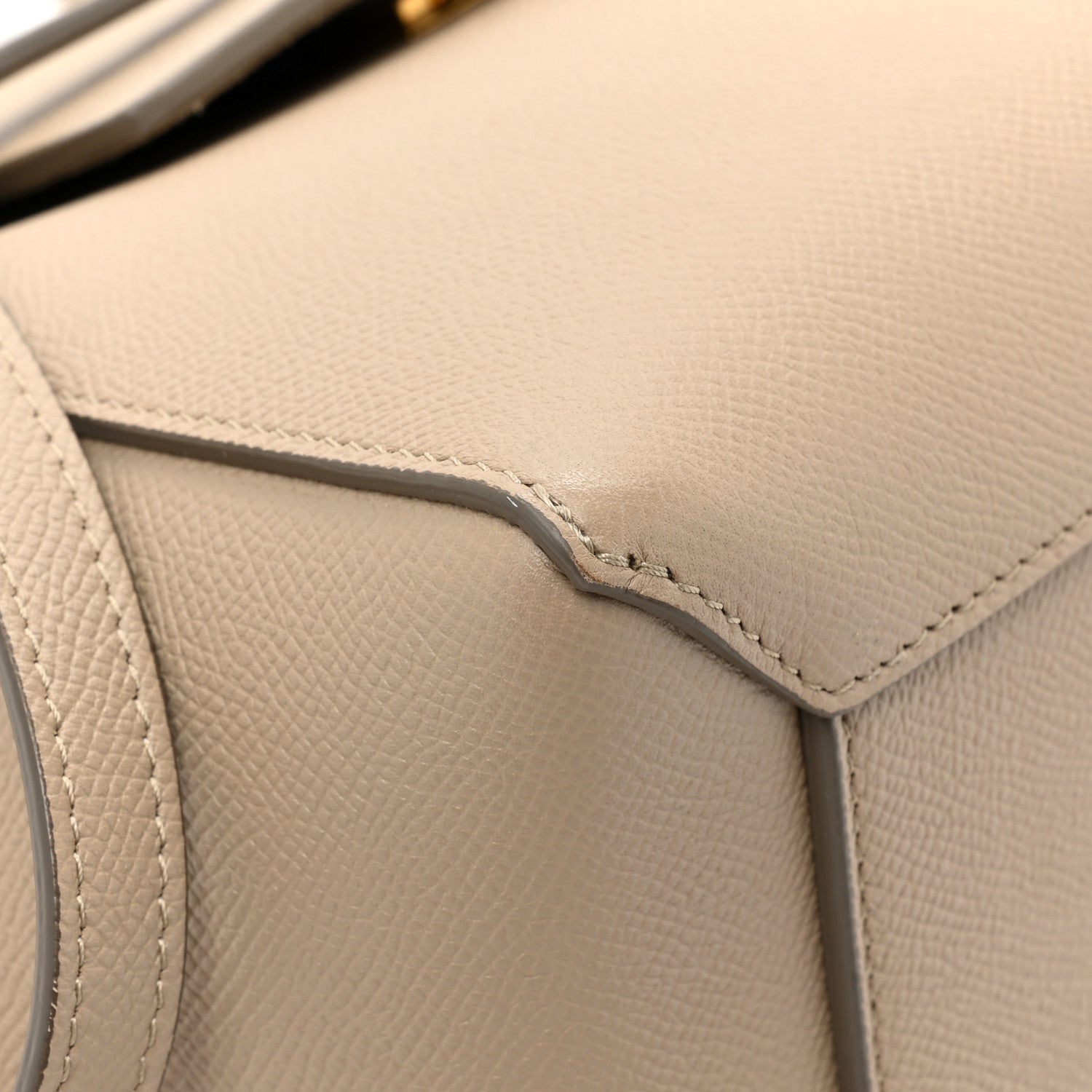Celine Grained Calfskin Micro Belt Bag Light Taupe 10 of 13