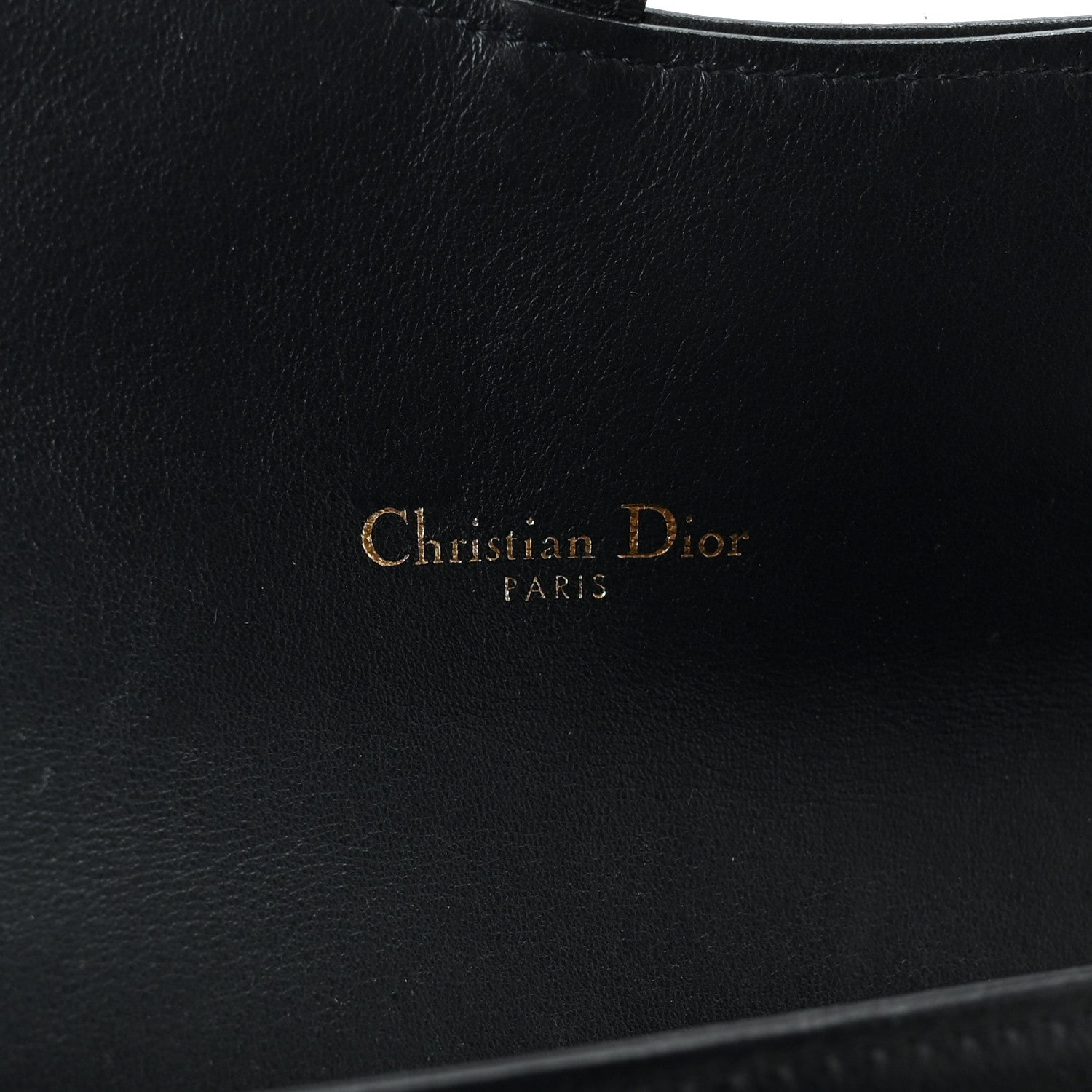 Christian Dior Oblique Saddle Chain Long Wallet Blue 7 of 12