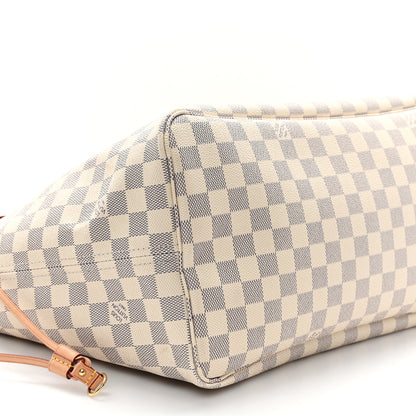 Louis Vuitton Damier Azur Neo Neverfull GM Rose Ballerine 10 of 11