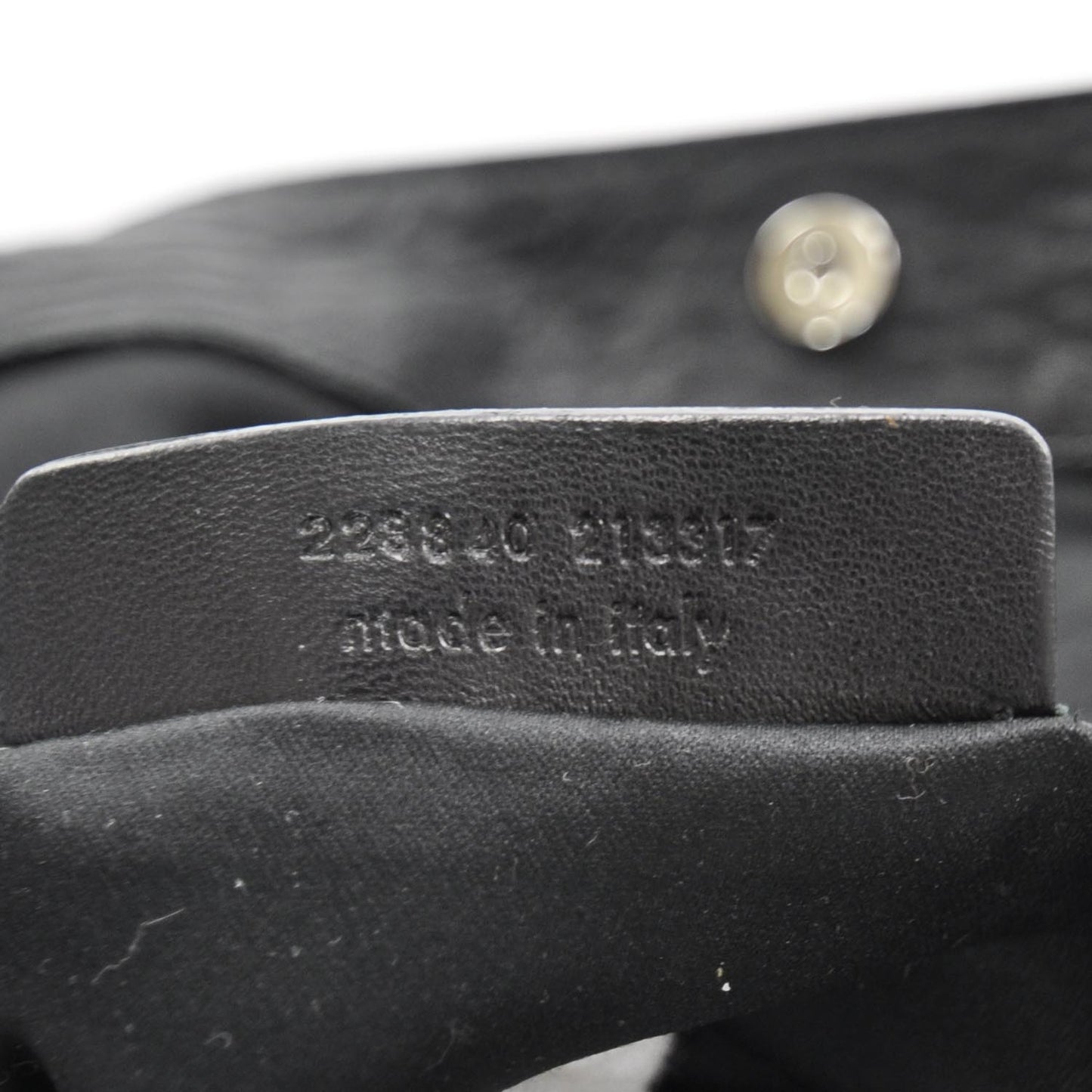 Leather Large Roady Hobo Black