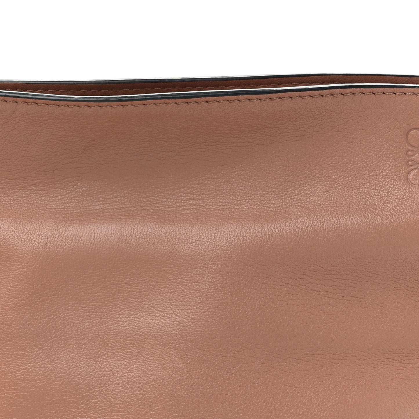 Calfskin Mini Flamenco Knot Bag Blush