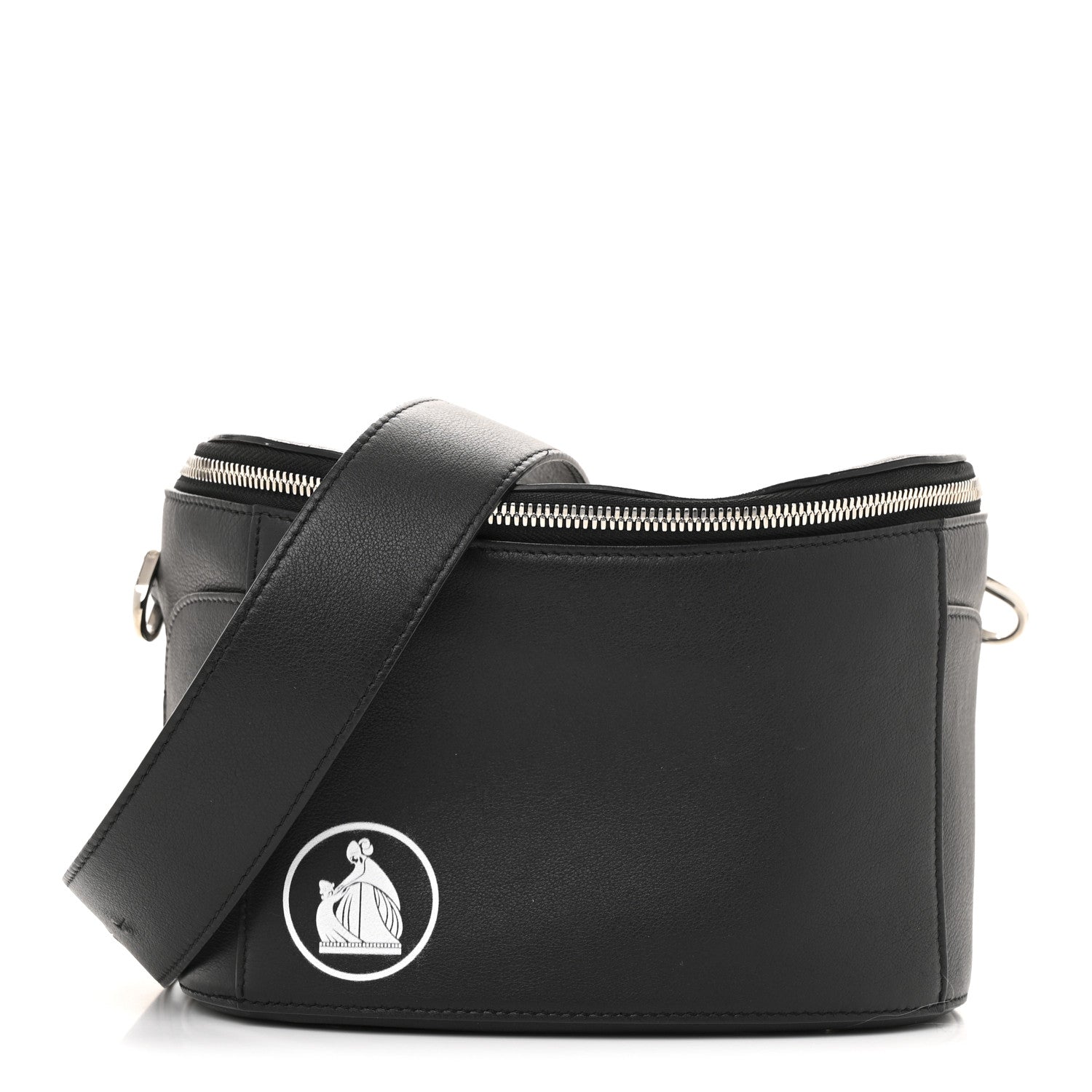 Lanvin Smooth Calfskin Cooler Bag Black 2 of 25