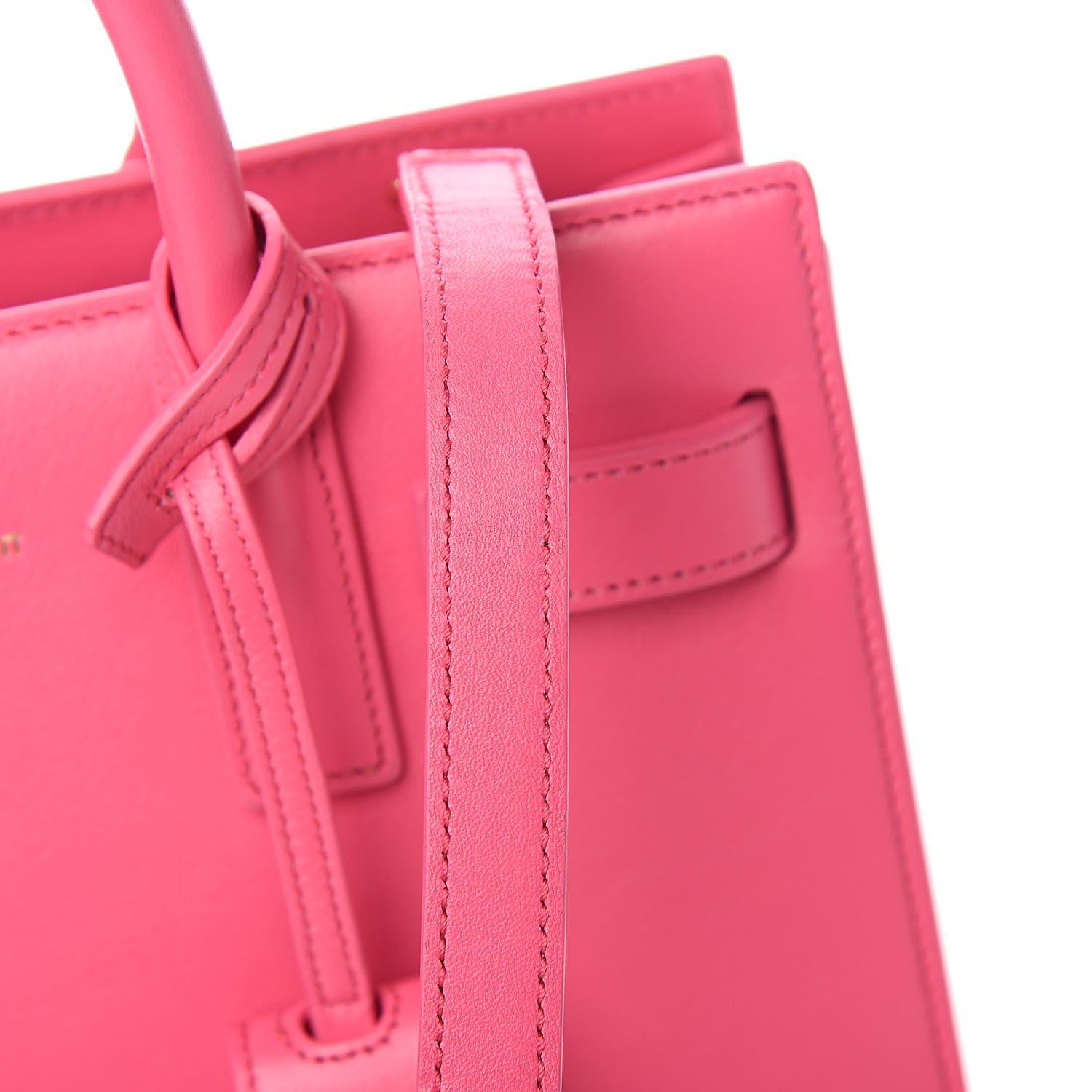 Saint Laurent Calfskin Nano Sac De Jour Rose Clair 11 of 11