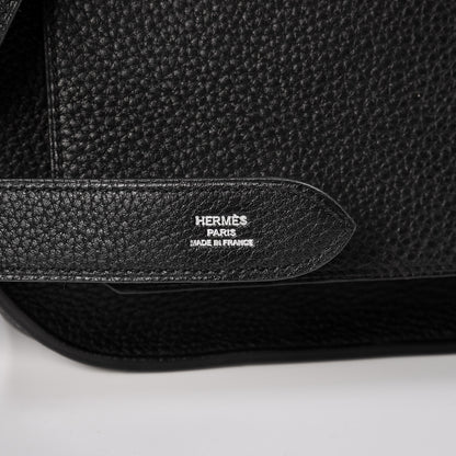 Hermes Taurillon Clemence Jypsiere 28 Black 8 of 14