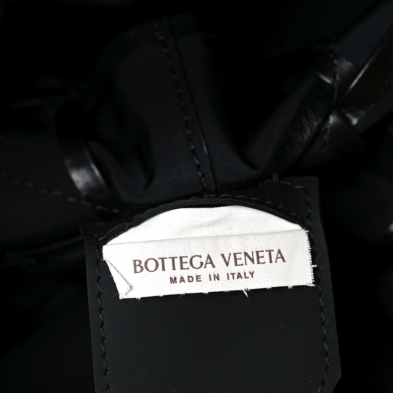 Bottega Veneta Paper Calfskin Maxi Intreccio Large Cassette Crossbody Bag Black 7 of 11