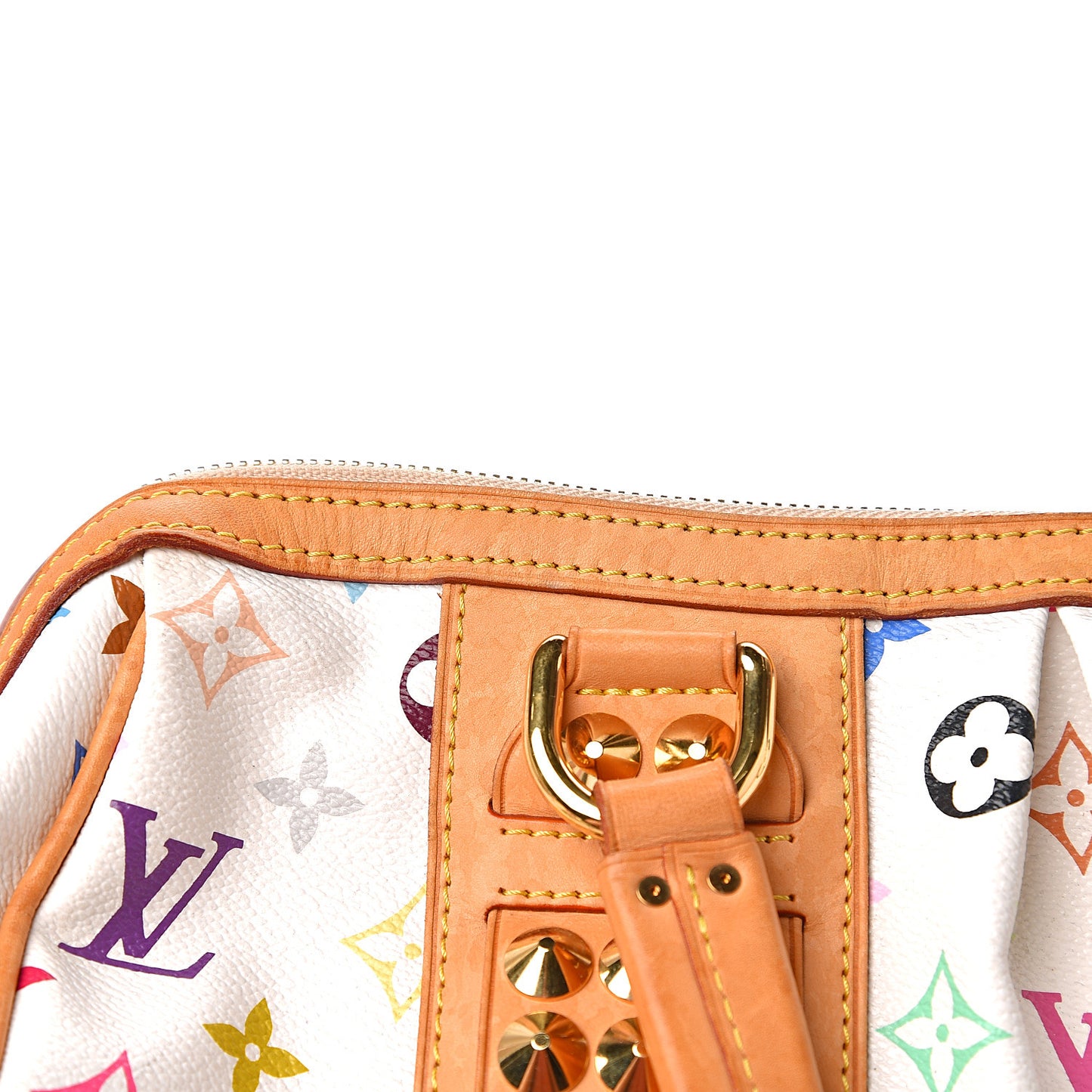 Monogram Multicolor Courtney MM White