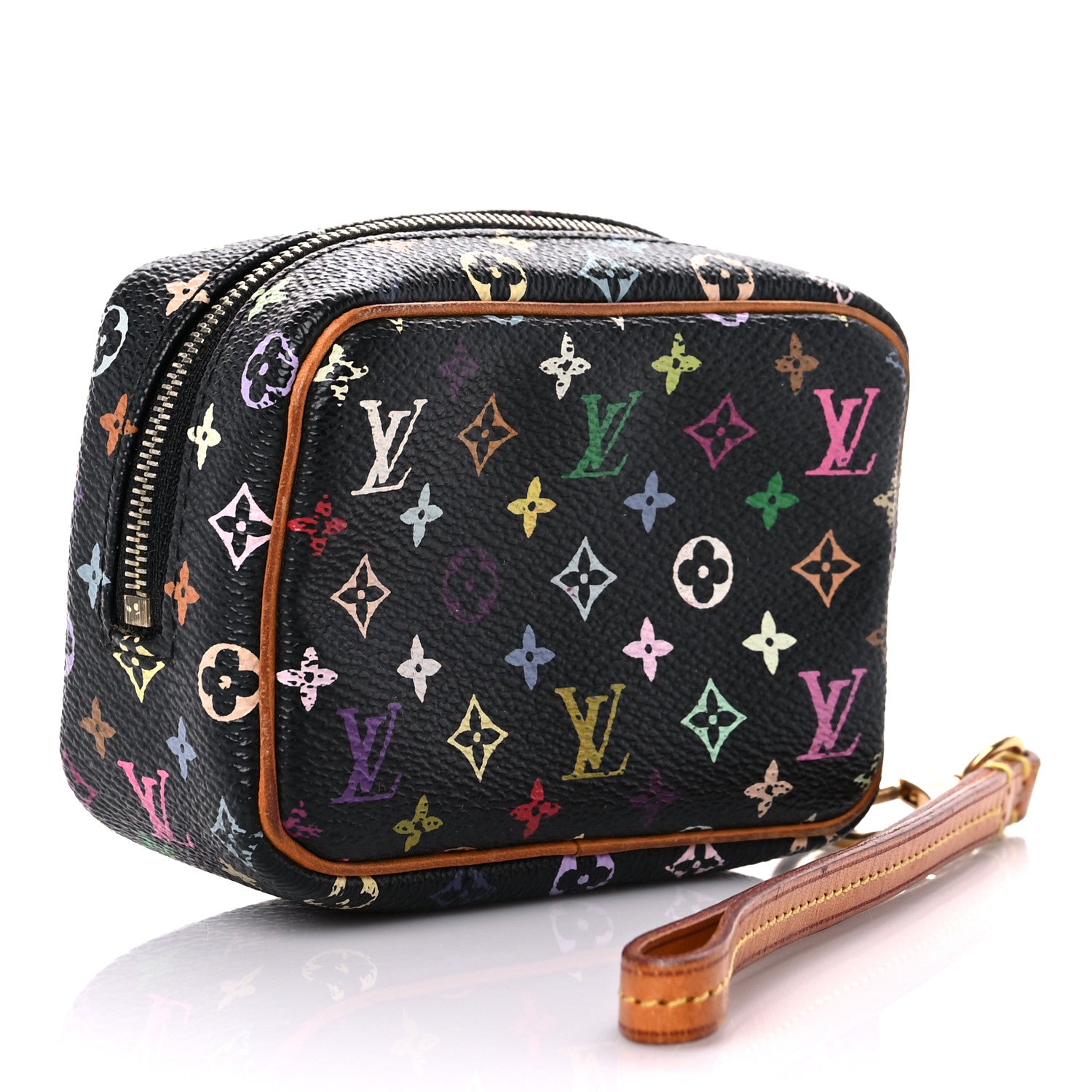 Louis Vuitton Monogram Multicolor Trousse Wapity Black 5 of 17