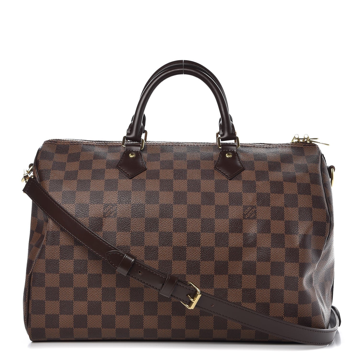 Louis Vuitton Damier Ebene Speedy Bandouliere 35 1 of 11