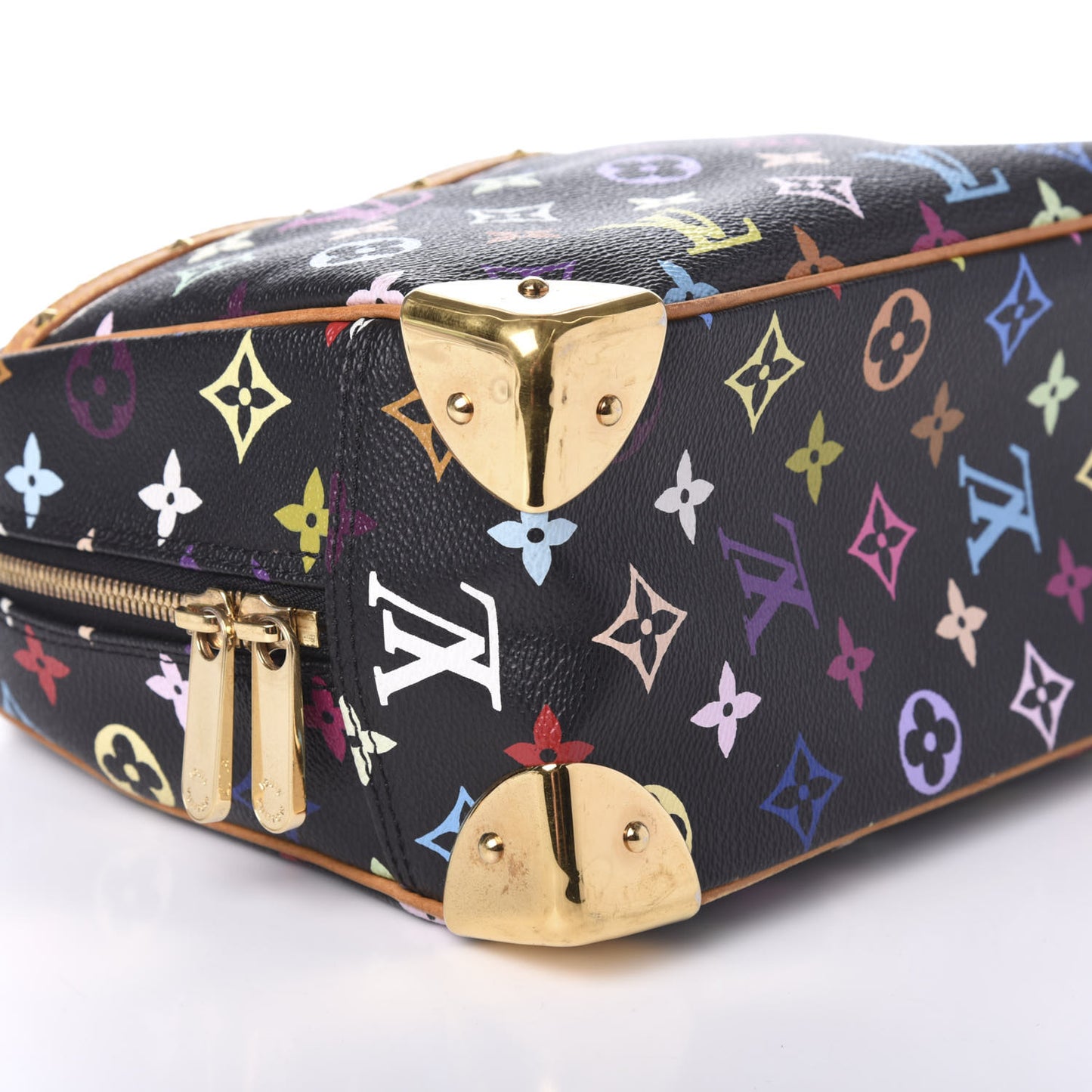 Monogram Multicolor Trouville Black