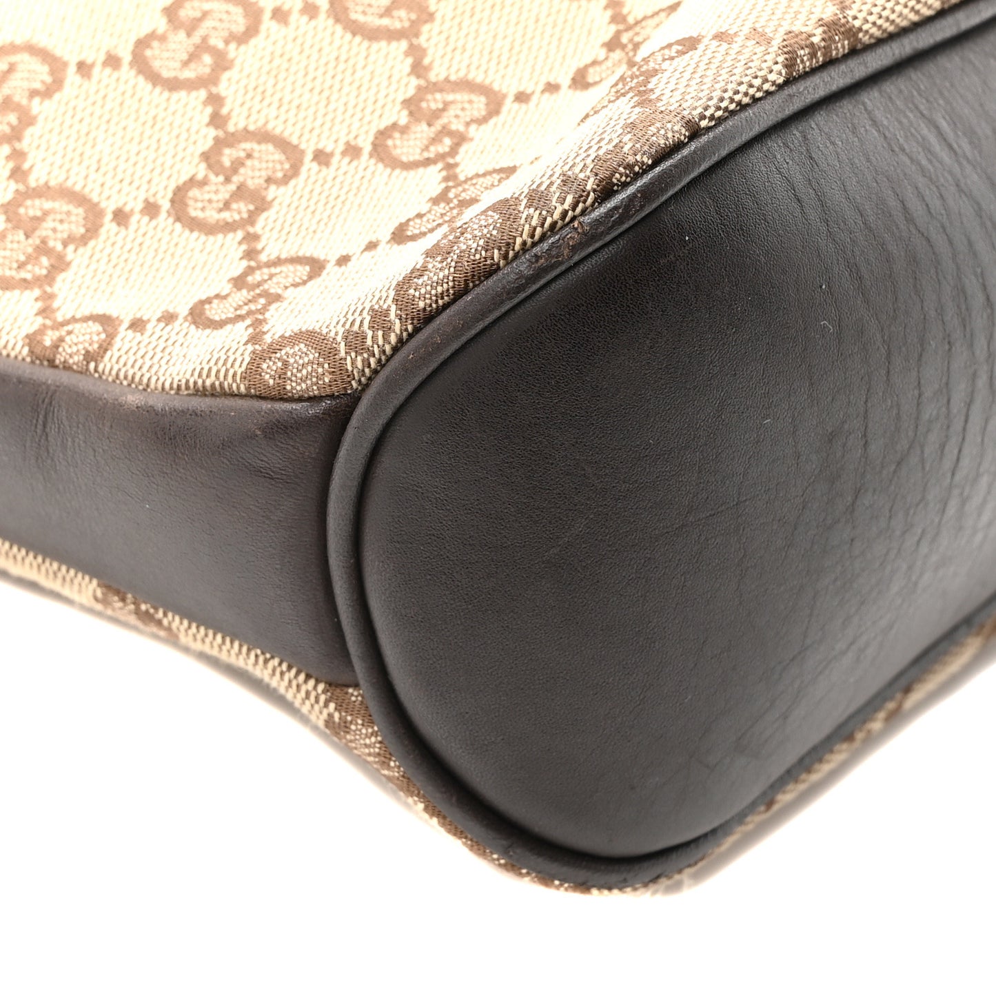 Monogram Braided Shoulder Bag Brown