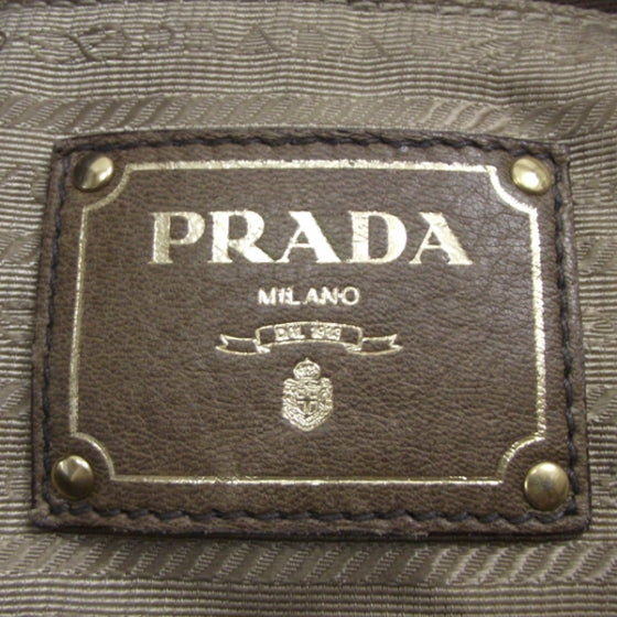 Prada Suede Fringe Shoulder Bag Tobacco 8 of 11