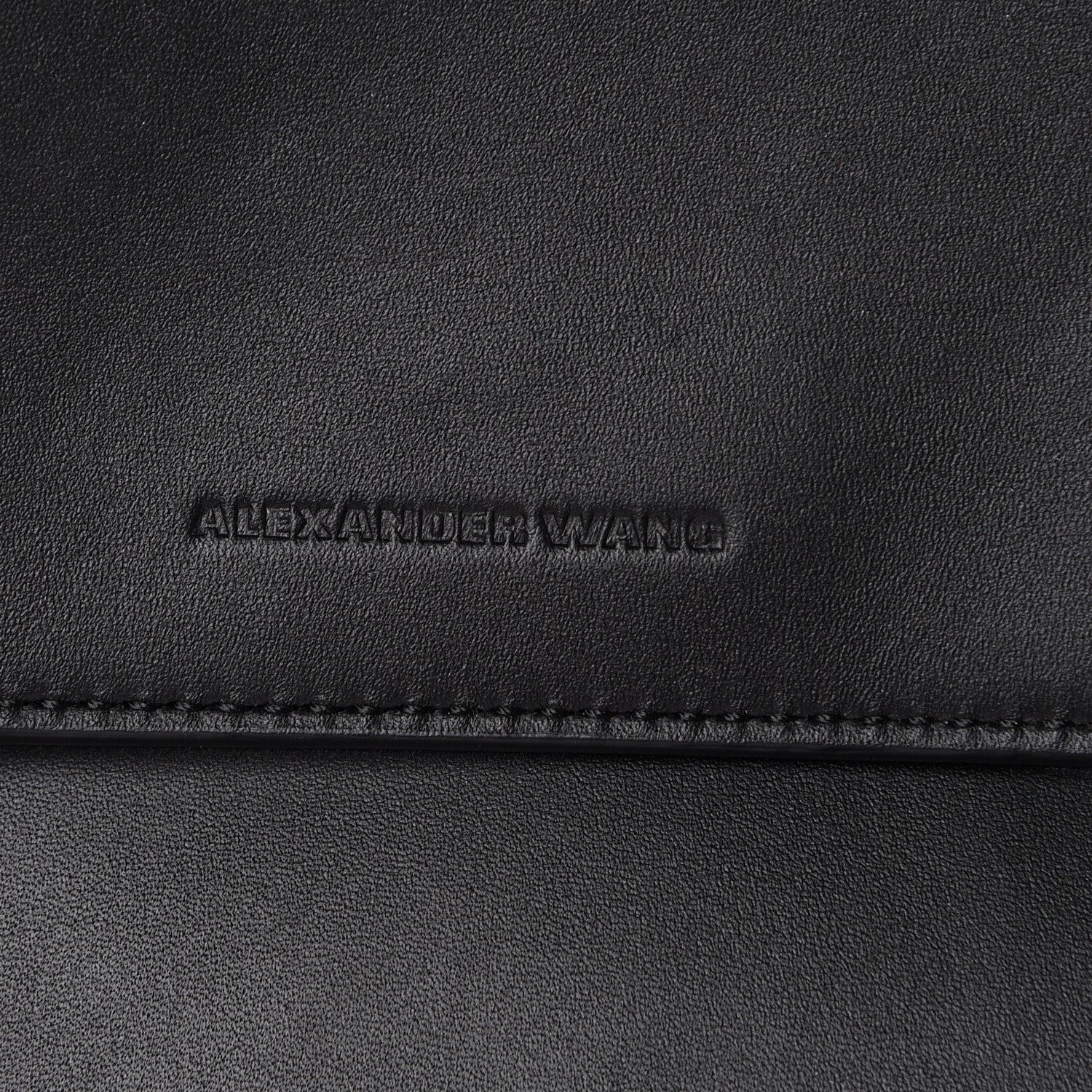 Alexander Wang Calfskin Roxy Large Chain Bucket Black Silver Hardware 5 of 12