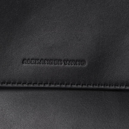 Alexander Wang Calfskin Roxy Large Chain Bucket Black Silver Hardware 5 of 12