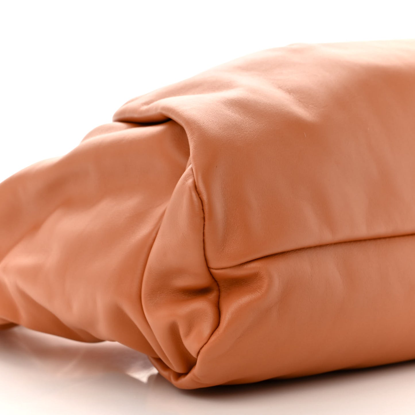 Smooth Butter Calfskin Small The Shoulder Pouch Clay