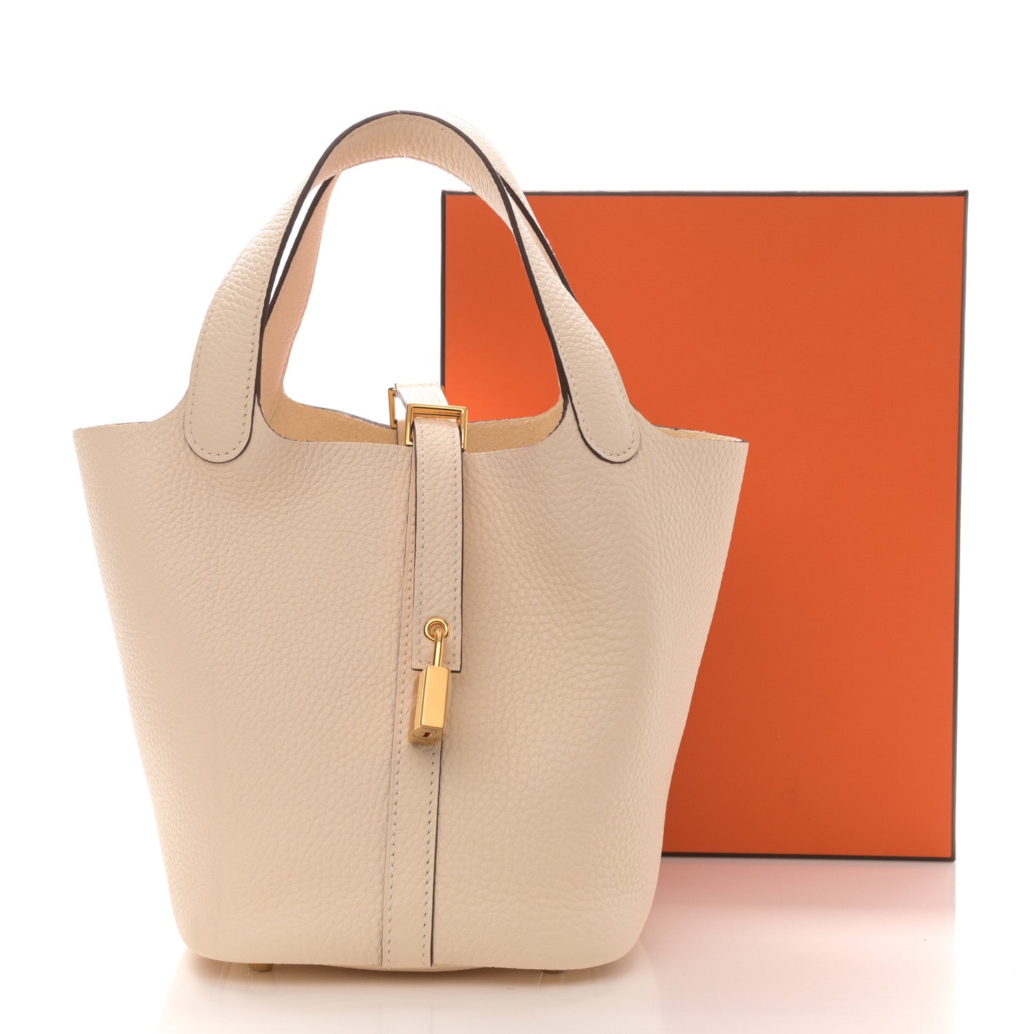 Hermes Taurillon Clemence Picotin Lock 18 PM Nata 8 of 8