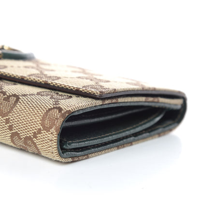Gucci Monogram Web Hasler Continental Wallet 9 of 10