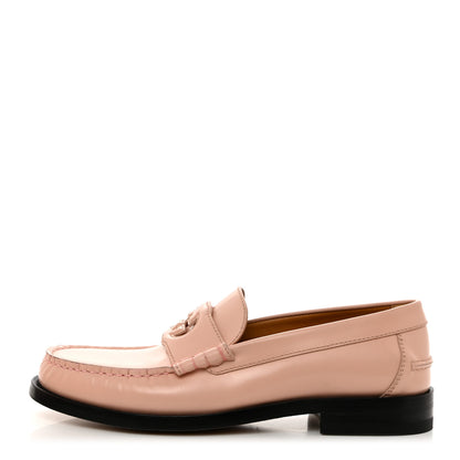 Gucci Millennial Ribot Cut Out Interlocking G Loafers 40 Perfect Pink 1 of 8